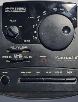 Kamachi AM-FM Stereo Ultra Slim Clock Radio - sehr selten- Rarität - Essen