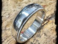 Original Tiffany Milgrain 6mm Platinring Verlobungsring Gr 62 - Köln