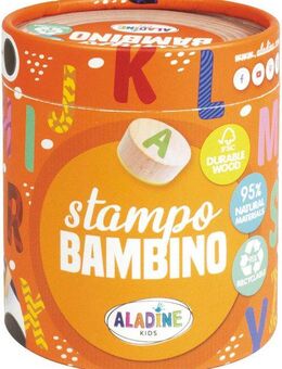 Kreativset Baby Stempel, Bambino Alphabet ECO