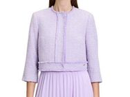 Betty&Co Jackenblazer Betty & Co Bolero-Jacke mit aufgesetzten Taschen Material