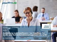 Ausbildung zum Kaufmann / zur Kauffrau für Groß- und Außenhandelsmanagement (m/w/d) - Friedrichskoog