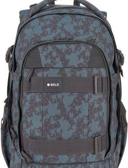 LÄSSIG Schulrucksack Origin Bold, spots blue, aus recyceltem Material