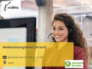 Niederlassungsleiter (m/w/d) - Suhl