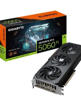 Gigabyte GeForce RTX 5060 Ti GAMING OC 16G Grafikkarte – 16 GB GDDR7, 128 Bit, Grafikkarte