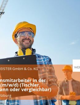 Produktionsmitarbeiter in der Tischlerei (m/w/d) (Tischler, Zimmermann oder vergleichbar) - Henstedt-Ulzburg