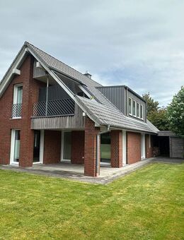 Exklusive Erdgeschosswohnung mit 3 ZKB, G-WC, HWR, Terrasse & Carportstellplatz in Jaderberg - Jade