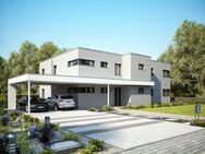 Nachhaltig, innovativ und wertbeständig... modernes Zweifamilienhaus inkl. Baugrundstück - Aspisheim
