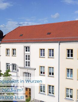++ Faktor 18: Jetzt Investieren für 1.340 EUR/m² // 5er Wohnungspaket im Herzen von Wurzen ++ - Wurzen