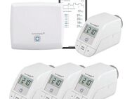 Homematic IP Heizkörperthermostat Bundle Starter Set Heizen + 2x Heizkörperthermostat basic, Access Point + 4 x Homematic IP Heizkörperthermostat - basic