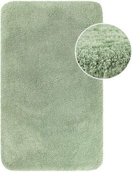 Homie Living Badematte Porto Azzurro, Höhe 30 mm, rutschhemmend beschichtet, fußbodenheizungsgeeignet, schnell trocknend, Polyester, rechteckig, Badteppich, uni, rechteckig & rund, waschbar, Badezimmerteppich