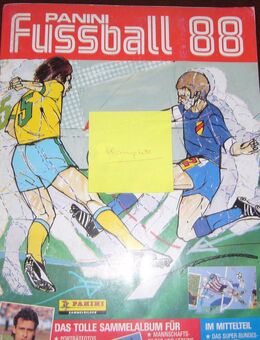 Panini Fußball Bundesliga 1988 komplett - Krefeld