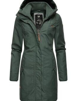 Ragwear Wintermantel Jannisa stylischer Damen Winterparka mit Kapuze