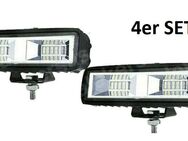 4x Arbeitsleuchte Landmaschinen LKW LED-Lampe KFZ 12V 24V IP67 Auto Flutlicht Traktor Scheinwerfer Set3245 - Ingolstadt