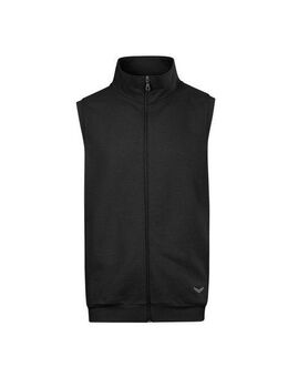 Trigema Steppweste TRIGEMA Weste aus bequemem Sweat-Material (1-tlg)
