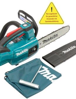 Makita Akku-Kettensäge DUC254Z, 25 cm Schwertlänge, 18V, 24 m/s, ohne Akku und Ladegerät