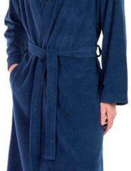framsohn frottier Bademantel Leichter Bademantel Herren, Langform, Jersey, Kimono-Kragen, Gürtel, Besonders leichter Jerseybademantel