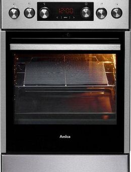 Amica Elektro-Standherd SHC 904 100, mit 2-fach-Teleskopauszug, Steam Clean, softClose