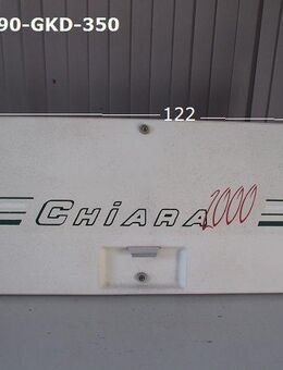 Chateau Gaskastendeckel 122 x 51 gebraucht (zB 350er) ohne Schlüssel - Bugfrontdeckel / Bugklappe / Gasklappe / Flaschenkastendeckel / Flaschenkastenabdeckung - Schotten Zentrum