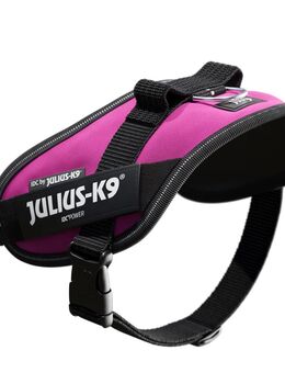 Julius-K9 IDC Powergeschirr, dunkelpink - Größe S: Brustumfang 49 - 67 cm