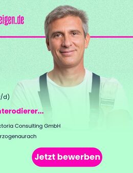 Drahterodierer (m/w/d) - Herzogenaurach