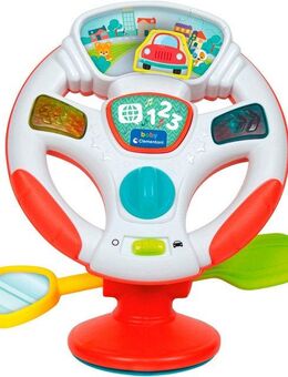 Clementoni® Lernspielzeug Baby Clementoni, Aktivitäts-Lenkrad, Mit Licht und Sound