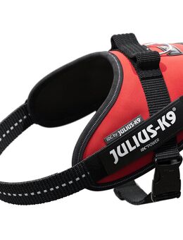 JULIUS-K9 IDC®-Powergeschirr - rot - Größe S: Brustumfang 49 - 67 cm