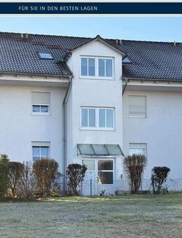 Helle 2-Zimmer-Wohnung mit Südbalkon in ruhiger Siedlungslage - Ergoldsbach