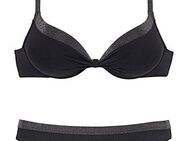 JETTE Push-Up-Bikini mit glitzernden Einsätzen