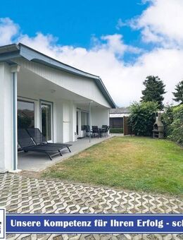 Modernisierter Ferienbungalow mit viel Komfort in der Aalbeek-Siedlung in Niendorf. - Timmendorfer Strand