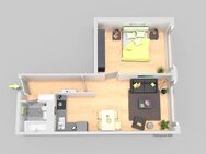 2-Zimmer-Wohnung zentral gelegen - mit Blick über Leipzig - Leipzig
