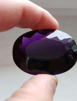 176 ct - ECHTER - LUPENREINER Violett Amethyst , inkl. dt. Zertifikat - Neubrandenburg