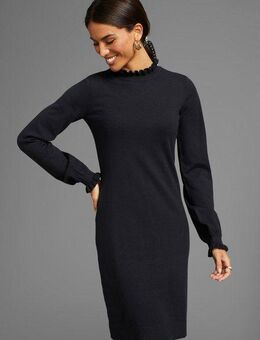 Laura Scott Strickkleid festlich, lang, figurbetont, aus Viskosemischung