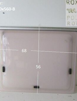 Wohnwagenfenster Roxite 04 D398 ca B68 x 56 BADFENSTER gebraucht - Schotten Zentrum