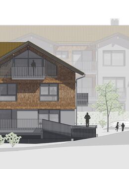 Neubau 4-Zimmer-Maisonette-Wohnung mit sonnigem Garten - Oberstaufen