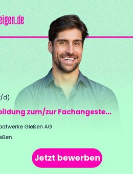 Ausbildung zum/zur Fachangestellten/Fachangestellte für Bäderbetriebe (m/w/d) - ab 1. August 2026 - Gießen