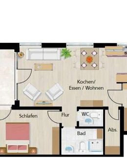 2,5 Zimmer-Wohnung in exquisiter und ruhiger Wohnlage an der Tauber - Creglingen