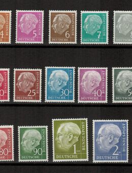 Bund: MiNr. 177-196 postfrisch (Heuss I) (300 Euro Michel) - Krefeld