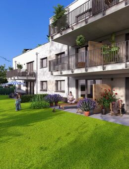 Für Jung und Alt: Barrierefreie Neubau-ETW´s in Eggenstein; 3-4-Zimmerwohnung mit eigener Haustür, Terrasse und Garten - Eggenstein-Leopoldshafen