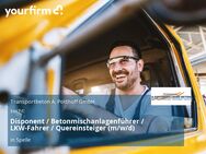 Disponent / Betonmischanlagenführer / LKW-Fahrer / Quereinsteiger (m/w/d) - Spelle