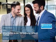 Mitarbeiter in der Verwaltung (w/m/d) Teilzeit - Erfurt