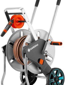 GARDENA Schlauchwagen CleverRoll M Easy, 18547-20, (Set), aus Metall, mit 25 Meter Schlauch