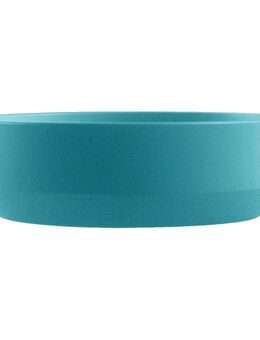 Here Sparky Bevel Hundenapf, teal - Größe M: 770 ml, Ø 16,4 x H 5,2 cm