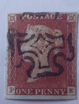 Postage One Penny Red [ECHT] - Göttingen