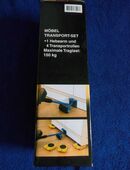 Möbeltransport-Set 5-teilig 4 Möbelroller Umzugsheölfer Tragfähigkeit 150Kg in 01069