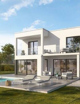 Luxusvilla im Bauhausstil auf großem Grundstück am Stadtrand von Jena - Jena