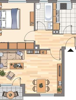 2-Zimmer-Wohnung in Flensburg Weiche - Flensburg