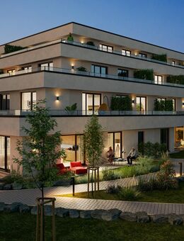 NEUBAU-2-Zimmer-Wohnung in ruhiger Lage - Projekt TERRASSEN AM HANG IN HEROLDSBERG - Heroldsberg