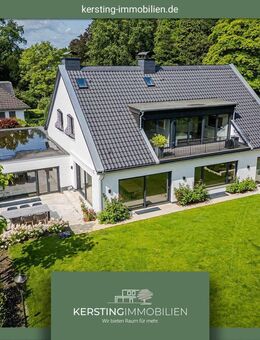 Design trifft Natur! Luxuriöses-Einfamilienhaus in erster Waldlinie im Krefelder Forstwald! - Krefeld