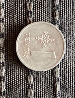 Münzen Umlaufmünze Litauen 1 Centas 1991 - Alzey
