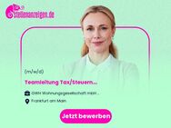 Teamleitung (m/w/d) Tax/Steuern - Frankfurt (Main)